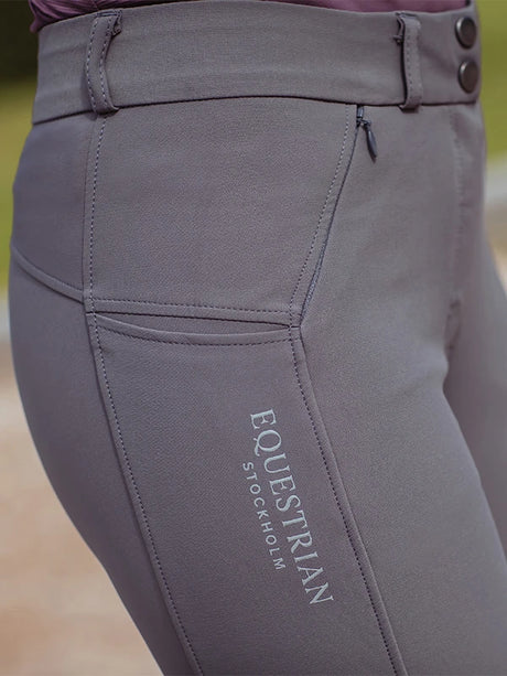 Equestrian Stockholm Elite Dressage Breeches Grey