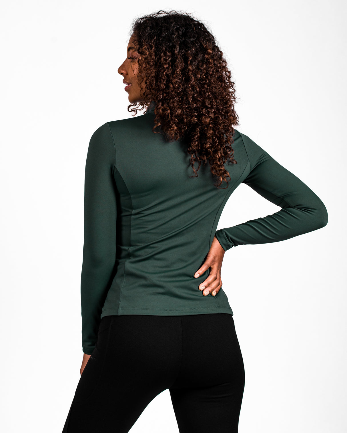 Fager Emma Long Sleeve Base Layer Green