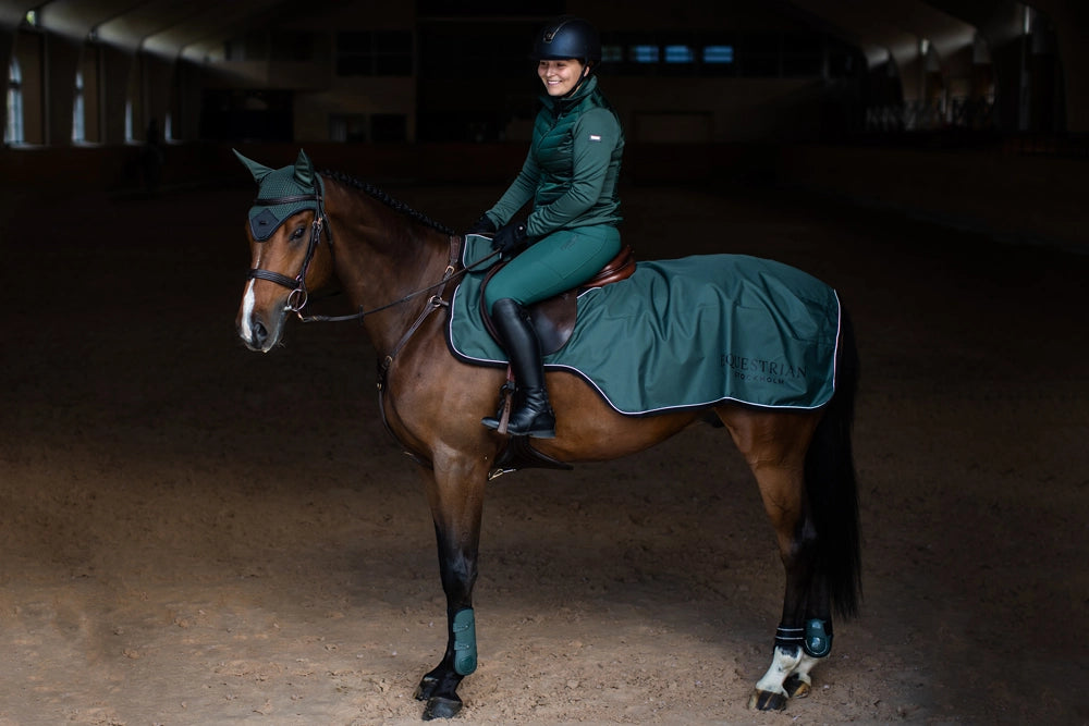 Equestrian Stockholm Anatomic Fetlock Boots Sycamore Green