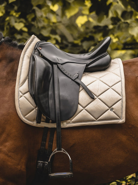 PS of Sweden Floret Dressage Saddle Pad Sand