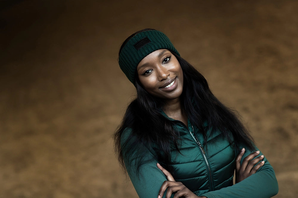 Equestrian Stockholm Headband Sycamore Green