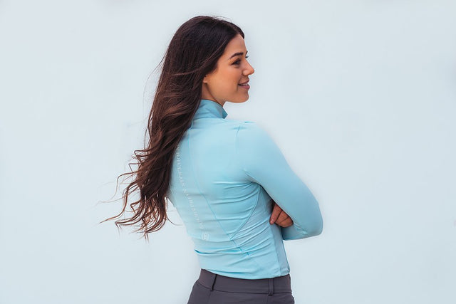 Equestrian Stockholm Vision Base Layer Ice Blue