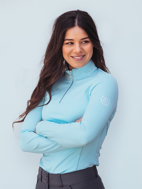 Equestrian Stockholm Vision Base Layer Ice Blue