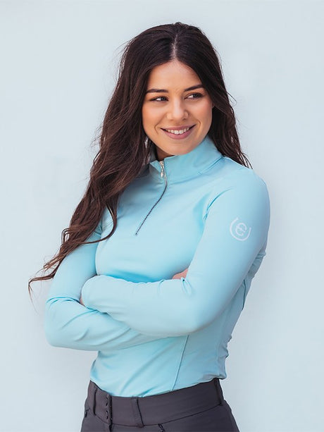 Equestrian Stockholm Vision Base Layer Ice Blue