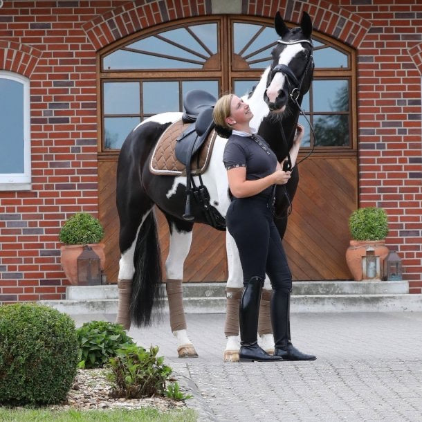SD Design Gem Dressage Saddle Pad Smokey Quartz