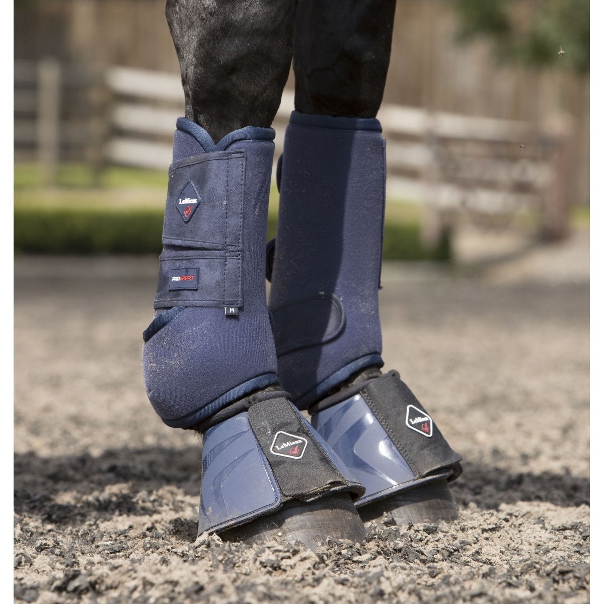 LeMieux Support Boots Navy