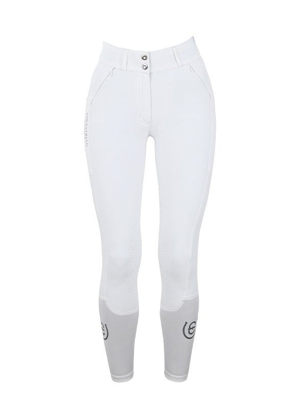 Equestrian Stockholm Elite Dressage Breeches White