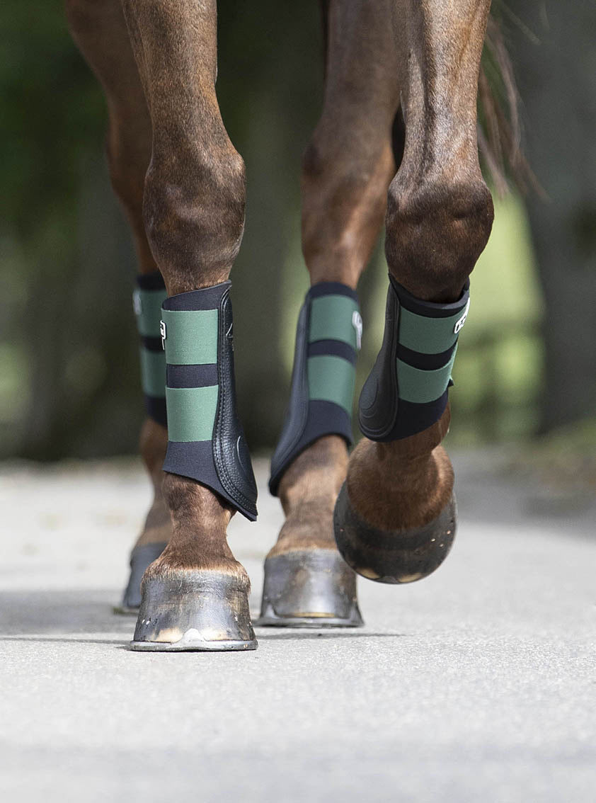 LeMieux Grafter Brushing Boots Hunter Green
