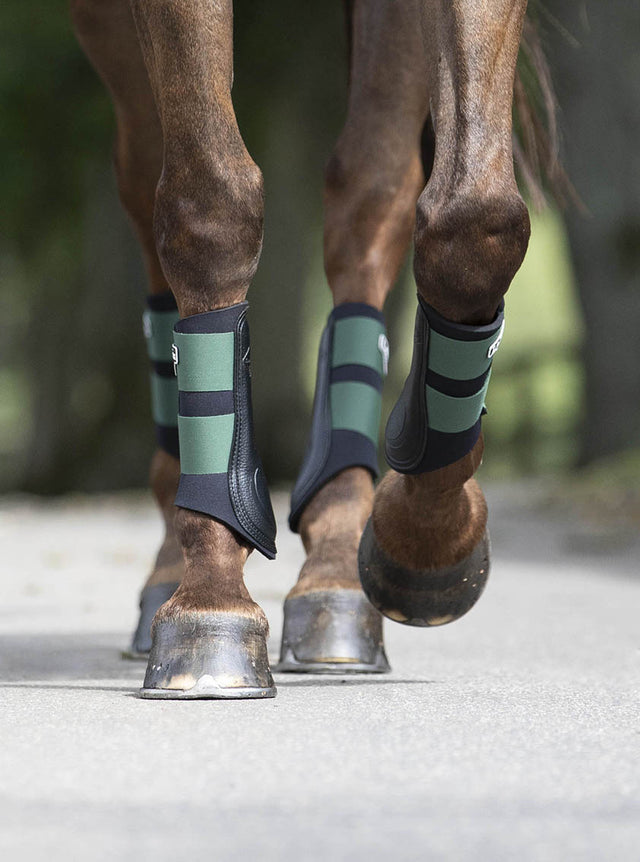 LeMieux Grafter Brushing Boots Hunter Green