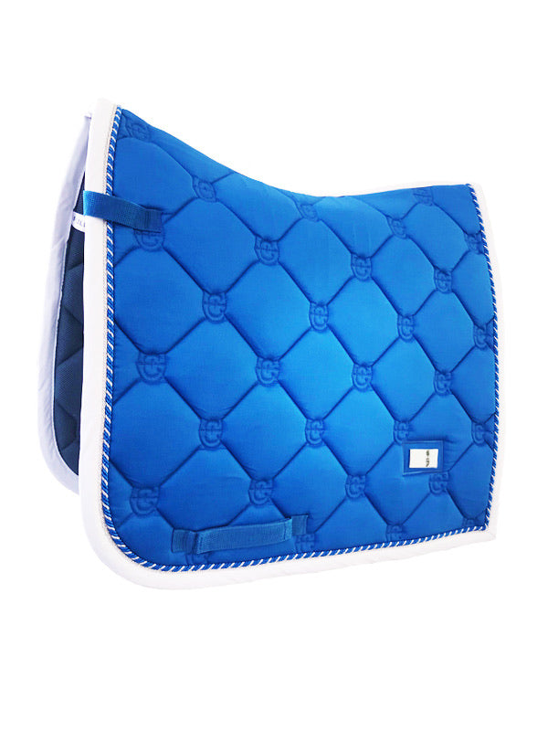 Equestrian Stockholm Dressage Saddle Pad Sapphire