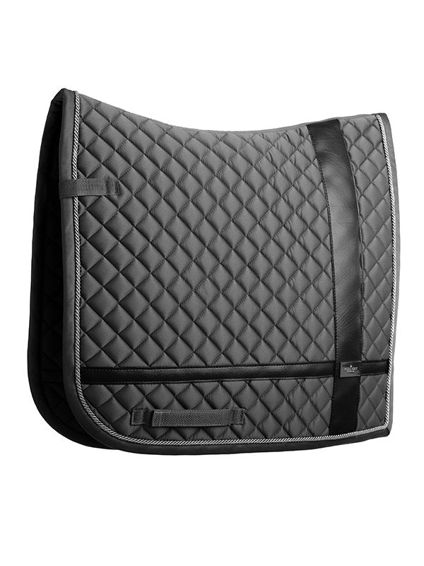 Equestrian Stockholm Dressage Saddle Pad Silver Cloud No Boundaries