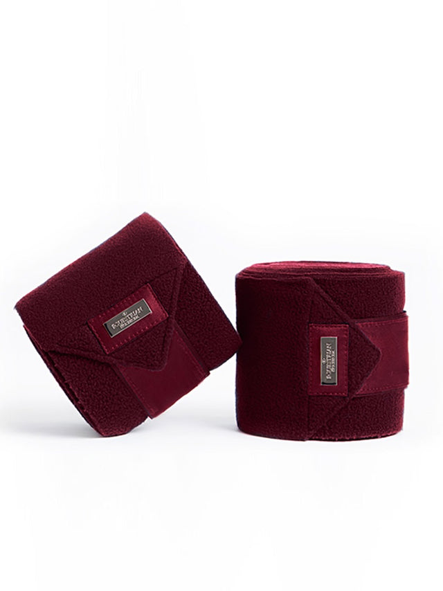 Equestrian Stockholm Bandages Bordeaux
