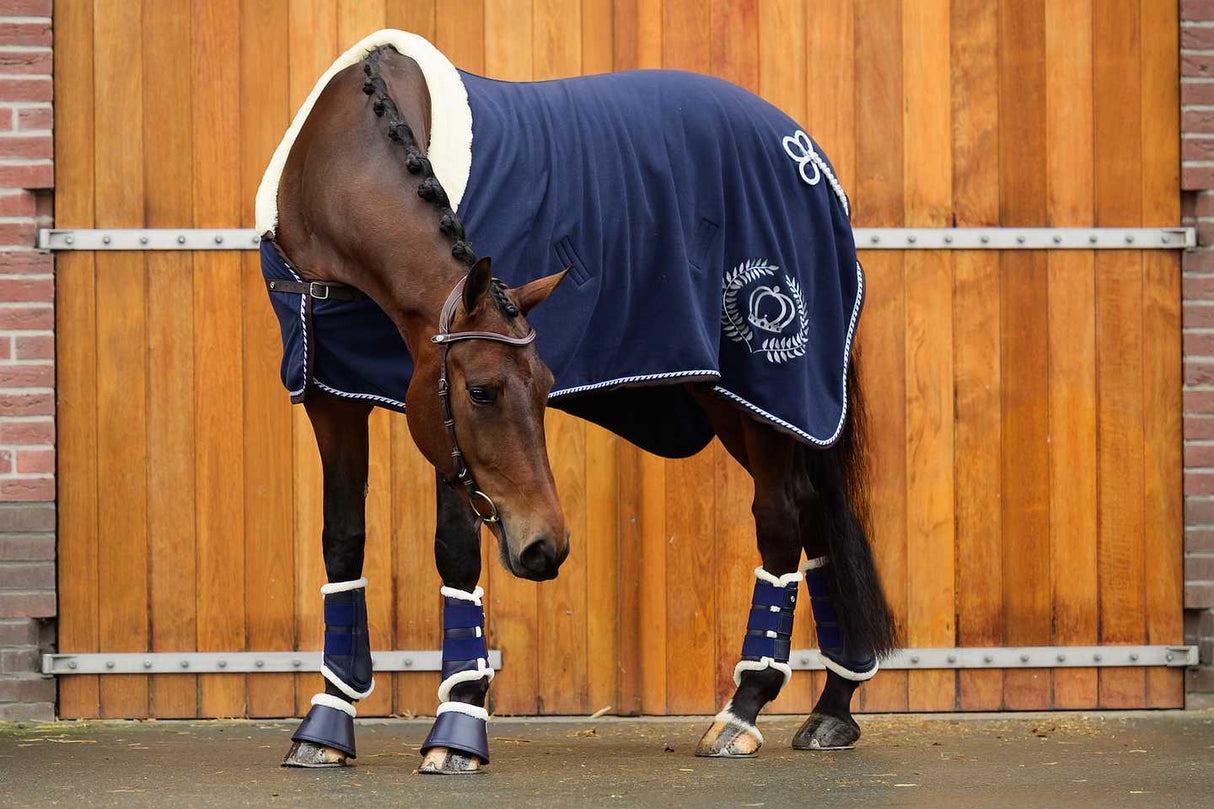 PS of Sweden Fleece Bell Boots Deep Sapphire