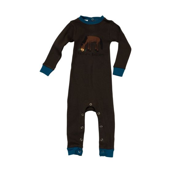 Lazy One Boys Pasture Bedtime Infant Sleepsuit