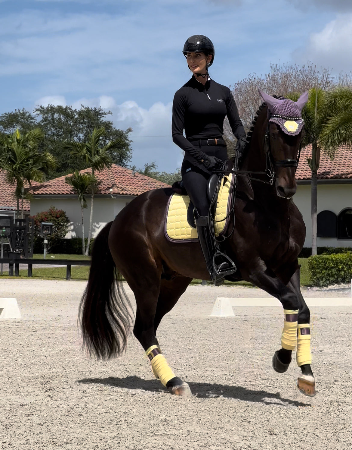 Equito Ear Bonnet Limoncello