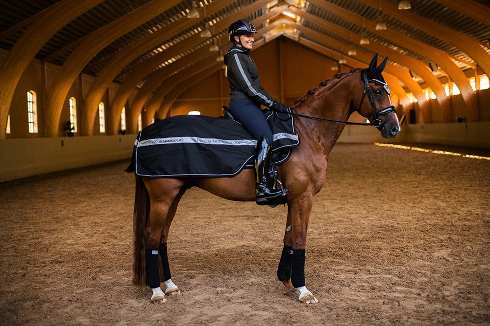 Equestrian Stockholm Bandages Luminous Black