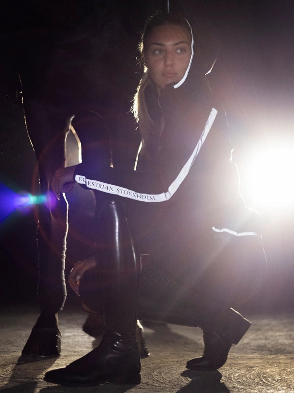 Equestrian Stockholm Reflective Jacket Luminous Black