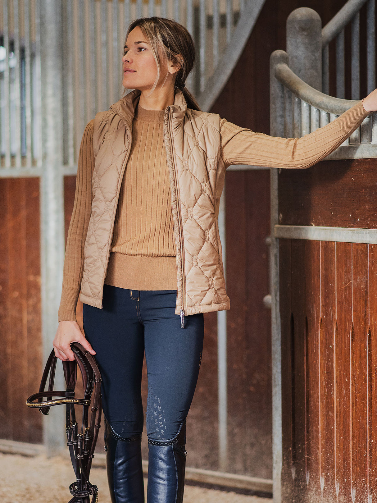 PS of Sweden Magnolia Vest Camel