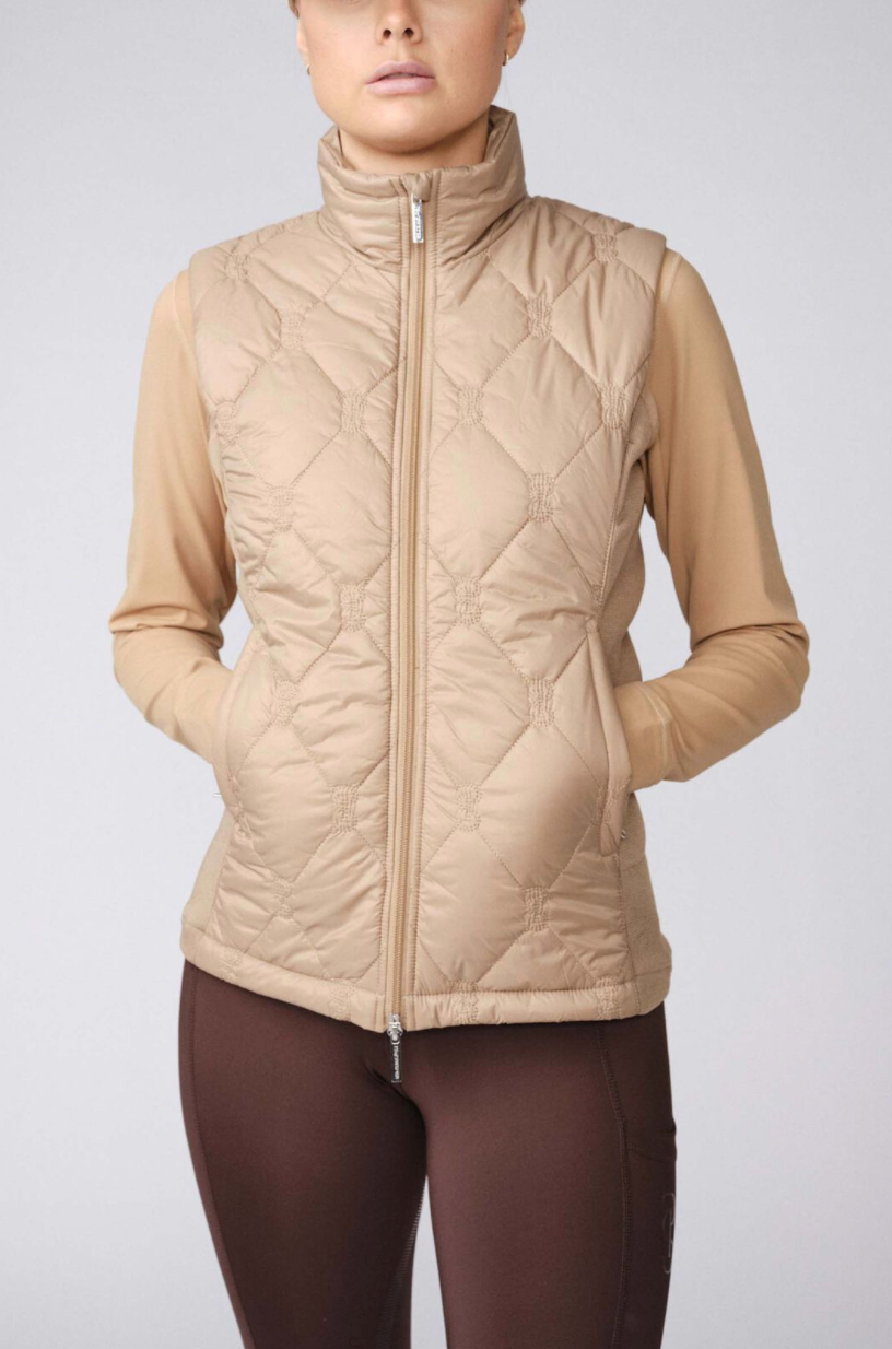 PS of Sweden Magnolia Vest Camel
