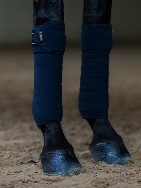 Equestrian Stockholm Bandages Modern Navy Tech