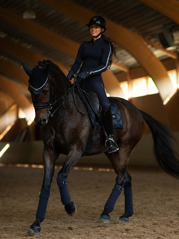 Equestrian Stockholm Bandages Modern Navy Tech