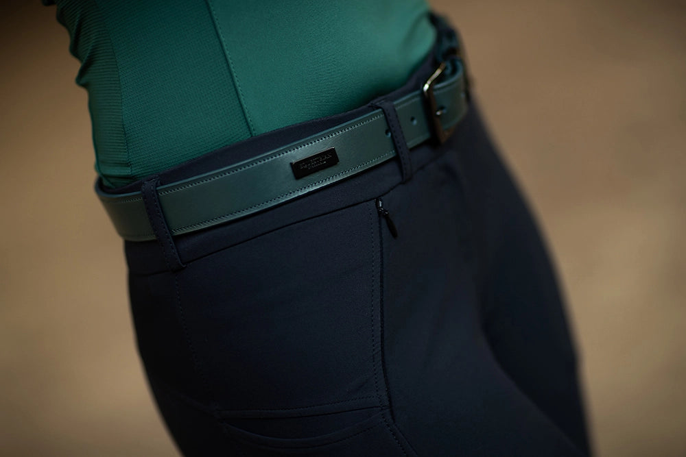 Equestrian Stockholm Prime Belt Sycamore Green