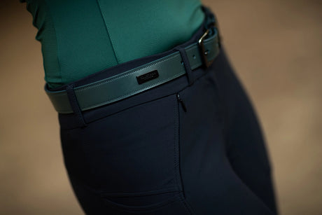 Equestrian Stockholm Prime Belt Sycamore Green