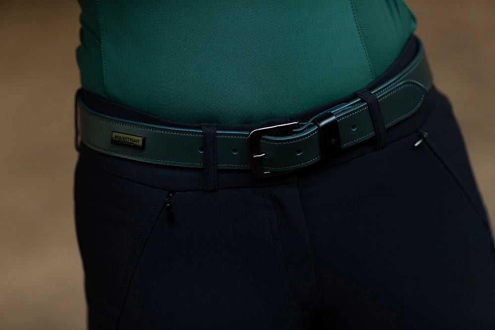 Equestrian Stockholm Prime Belt Sycamore Green