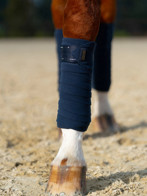 Equestrian Stockholm Bandages Sportive Navy