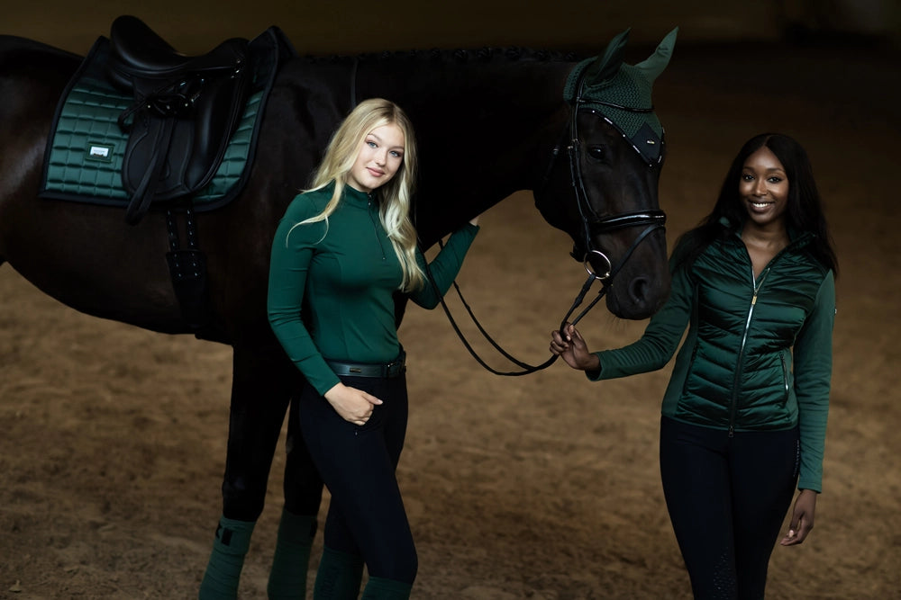 Equestrian Stockholm Vision Base Layer Sycamore Green