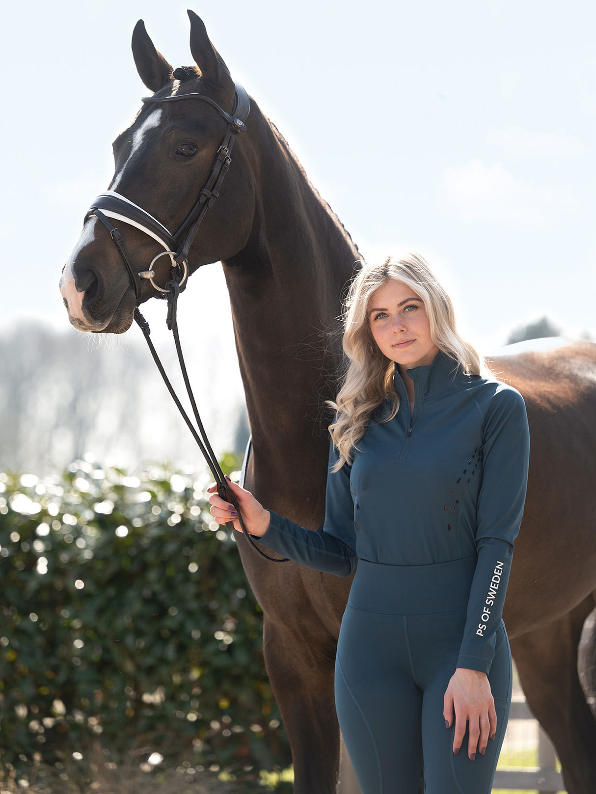 PS of Sweden Tiffany Base Layer Navy