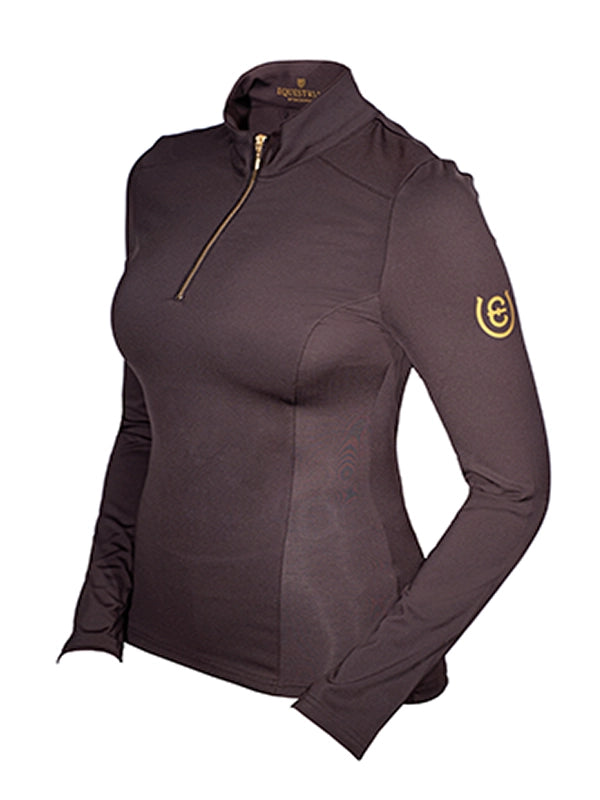 Equestrian Stockholm Vision Base Layer Golden Brown