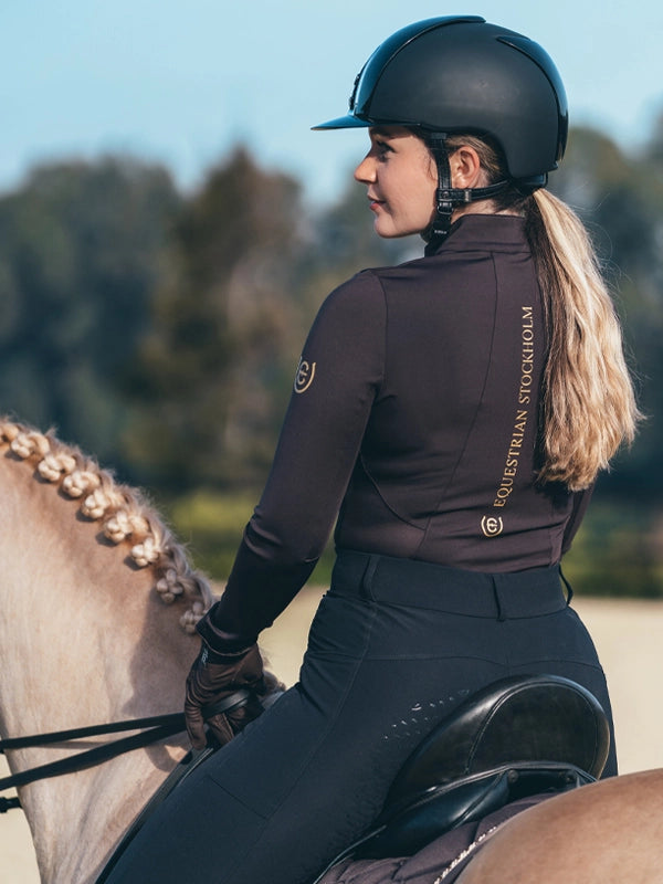 Equestrian Stockholm Vision Base Layer Golden Brown