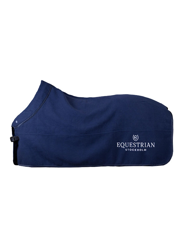 Equestrian Stockholm Wool Rug Modern Tech Navy