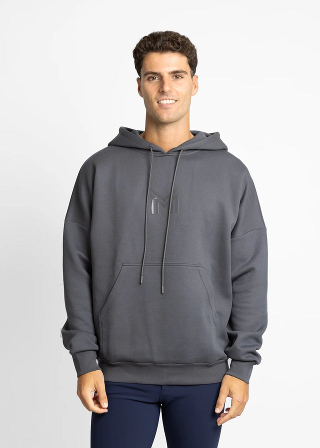 Maximilian Icon Oversized Hoodie Graphite