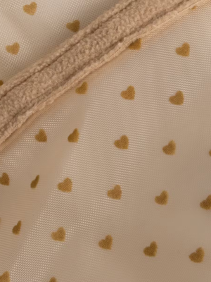 Kentucky Horsewear Fly Mask Heart Beige