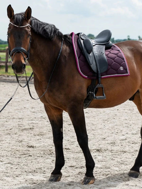 PS of Sweden Signature Dressage Saddle Pad Plum