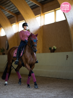 Equestrian Stockholm Ear Bonnet Timeless Rose