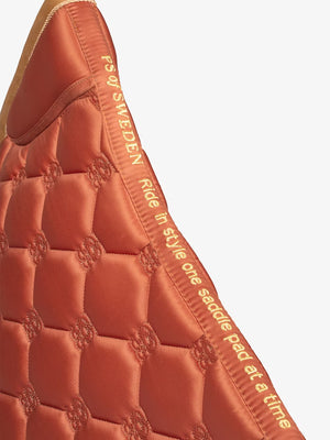 PS of Sweden Vintage Monogram Dressage Saddle Pad Chestnut Brown