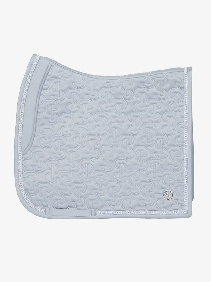 PS of Sweden Crystal Dressage Saddle Pad Blue Whisper