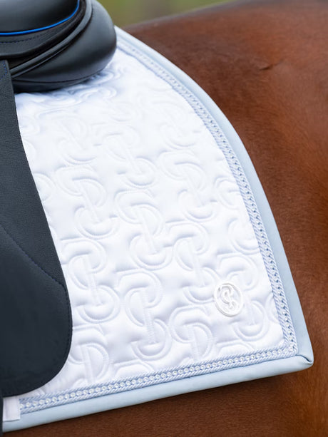 PS of Sweden Crystal Dressage Saddle Pad White