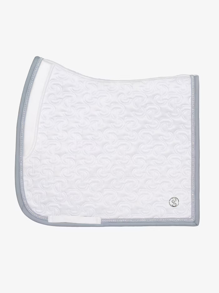 PS of Sweden Crystal Dressage Saddle Pad White