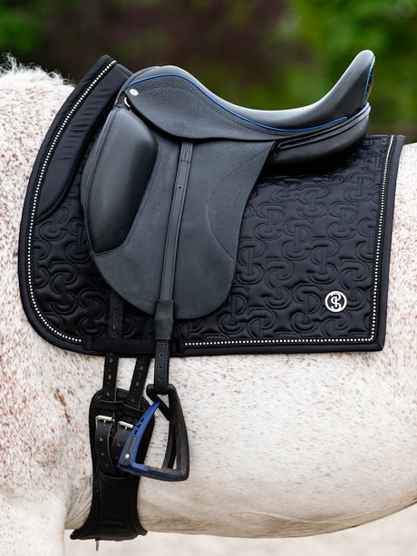 PS of Sweden Crystal Dressage Saddle Pad Black