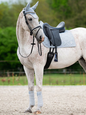 PS of Sweden Crystal Dressage Saddle Pad Blue Whisper