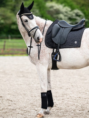 PS of Sweden Crystal Dressage Saddle Pad Black