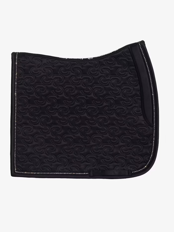 PS of Sweden Crystal Dressage Saddle Pad Black