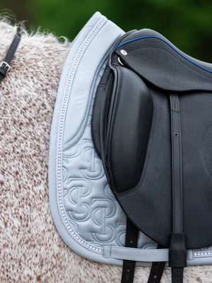 PS of Sweden Crystal Dressage Saddle Pad Blue Whisper