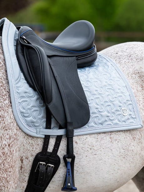 PS of Sweden Crystal Dressage Saddle Pad Blue Whisper