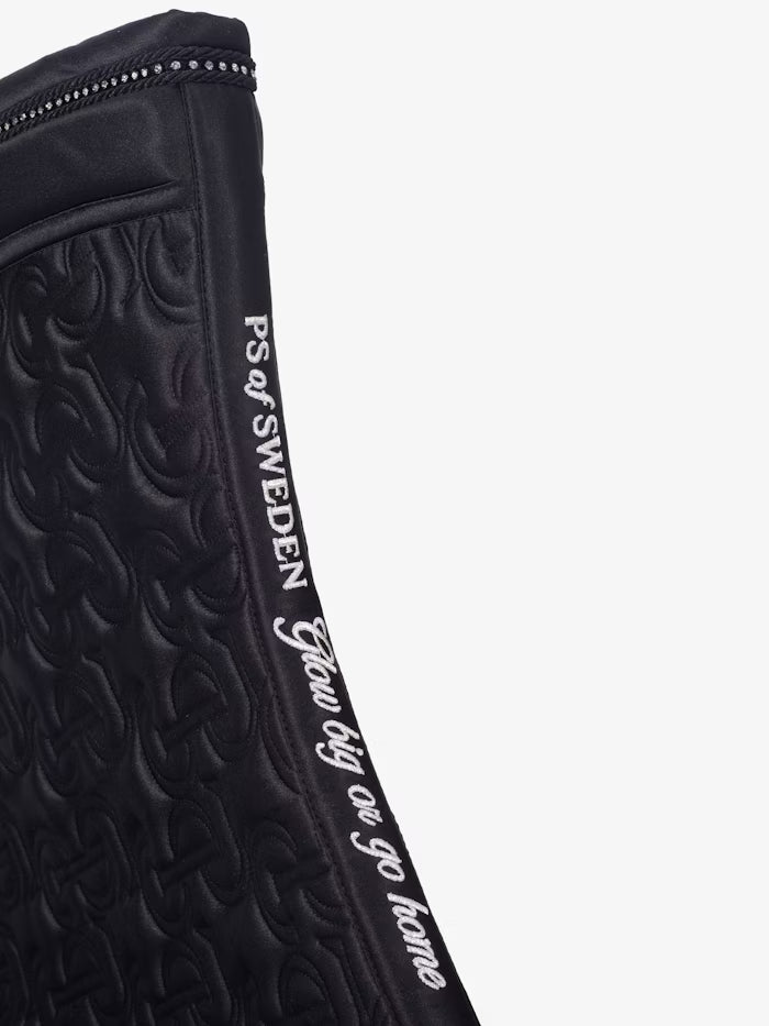 PS of Sweden Crystal Dressage Saddle Pad Black
