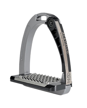 Acavallo Arena AluPro Junior Stirrups Titanium